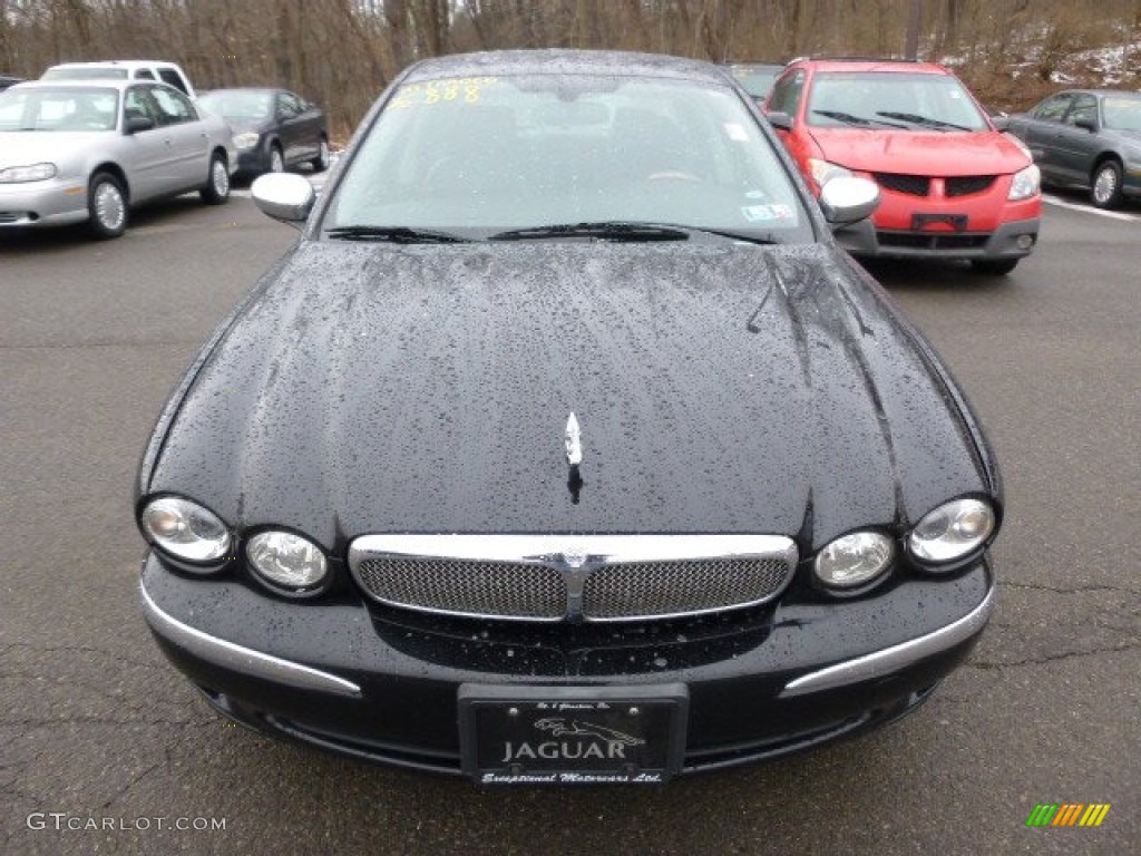 2007 X-Type 3.0 - Ebony Black / Charcoal photo #6