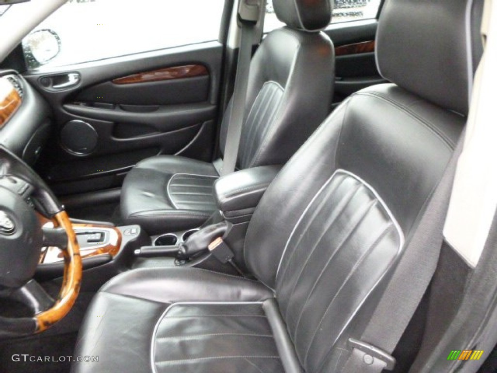 2007 X-Type 3.0 - Ebony Black / Charcoal photo #8