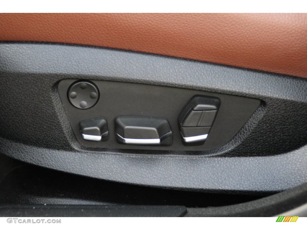 2012 5 Series 528i xDrive Sedan - Dark Graphite Metallic II / Cinnamon Brown photo #7