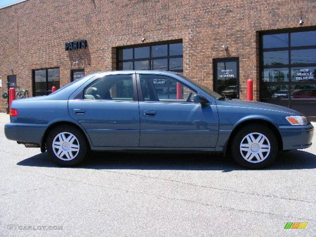 2000 Camry LE - Sailfin Blue Metallic / Oak photo #2