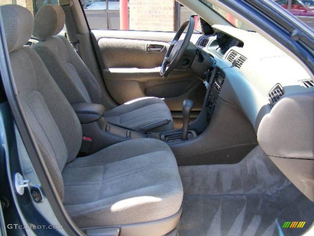2000 Camry LE - Sailfin Blue Metallic / Oak photo #13