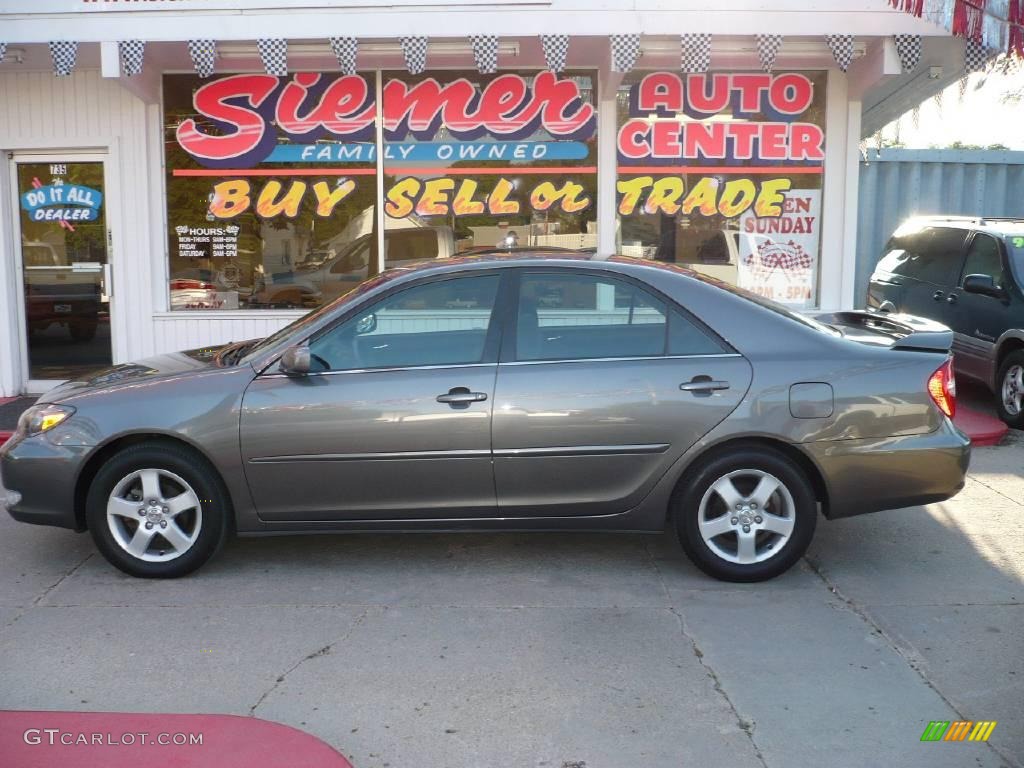 2003 Camry LE - Phantom Gray Pearl / Dark Charcoal photo #1