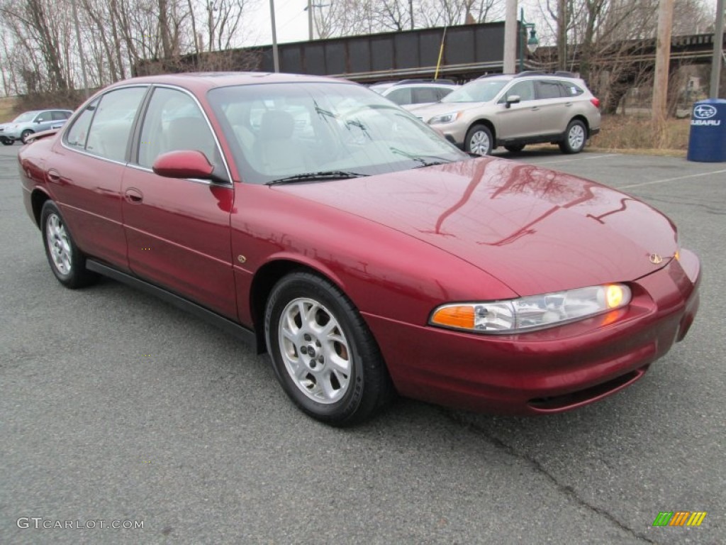 2002 Intrigue GL - Ruby Red / Neutral photo #4