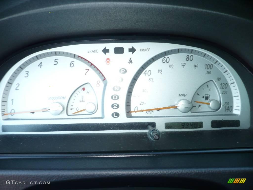 2003 Camry LE - Phantom Gray Pearl / Dark Charcoal photo #6