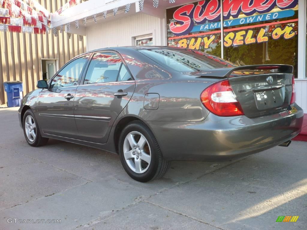 2003 Camry LE - Phantom Gray Pearl / Dark Charcoal photo #7