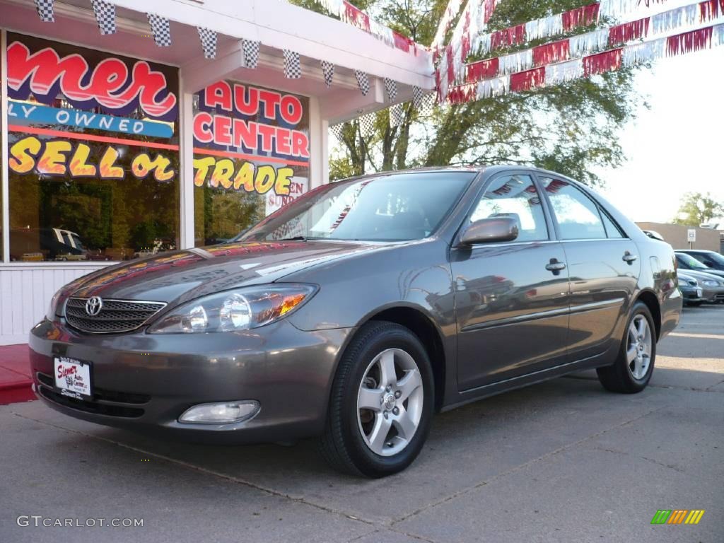2003 Camry LE - Phantom Gray Pearl / Dark Charcoal photo #9
