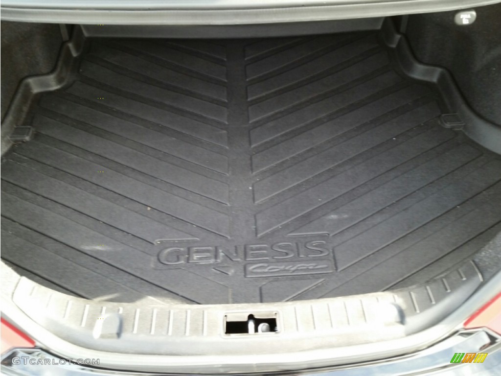 2013 Genesis Coupe 3.8 Track - Black Noir Pearl / Black Leather photo #21