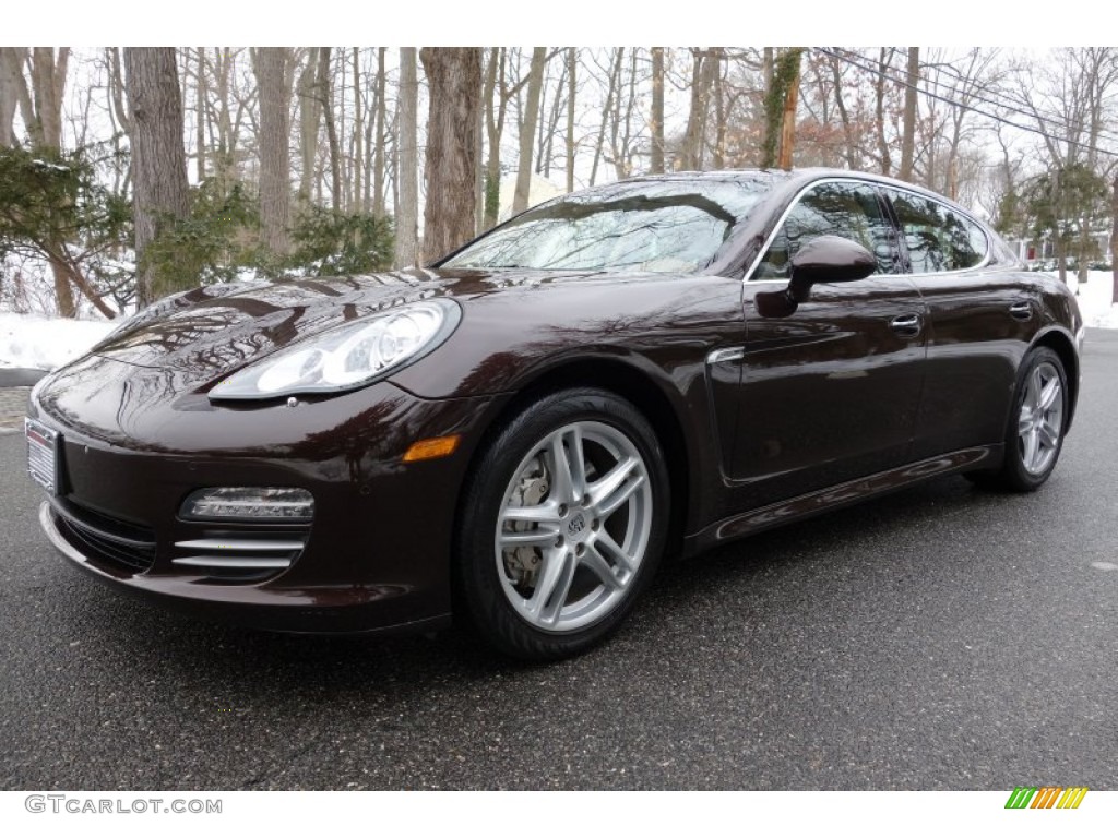 2010 Panamera 4S - Mahogany Metallic / Luxor Beige photo #1