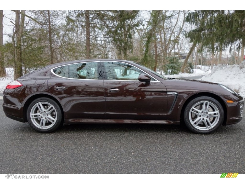 Mahogany Metallic 2010 Porsche Panamera 4S Exterior Photo #101339247