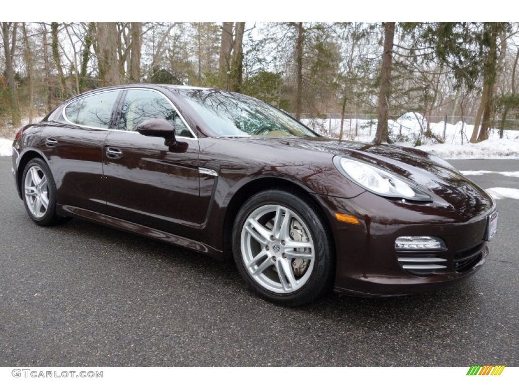 Mahogany Metallic 2010 Porsche Panamera 4S Exterior Photo #101339270