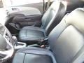 Jet Black/Dark Titanium 2014 Chevrolet Sonic LTZ Hatchback Interior Color