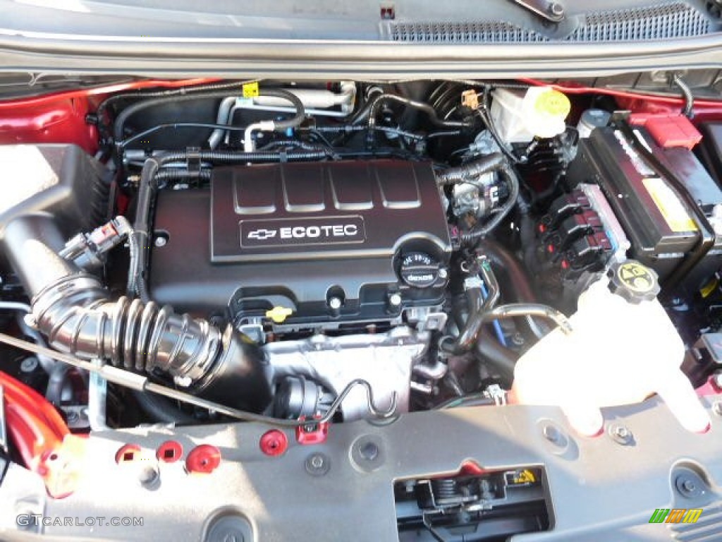 2014 Chevrolet Sonic LTZ Hatchback 1.4 Liter Turbocharged DOHC 16-Valve ECOTEC 4 Cylinder Engine Photo #101339499