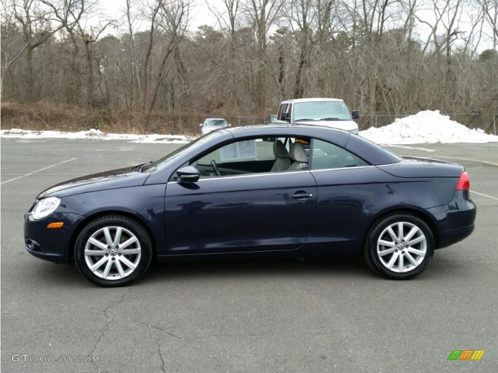 Thunder Blue 2009 Volkswagen Eos Komfort Exterior Photo #101339760