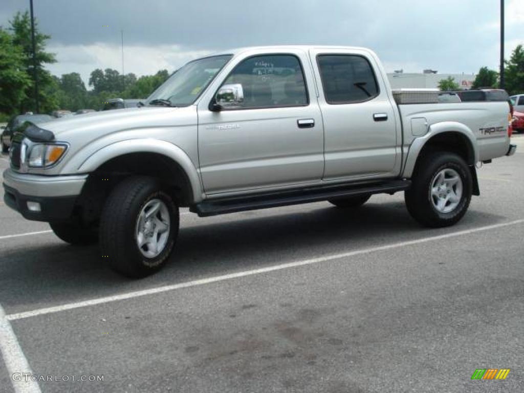 2004 Tacoma V6 TRD Double Cab 4x4 - Lunar Mist Metallic / Charcoal photo #2