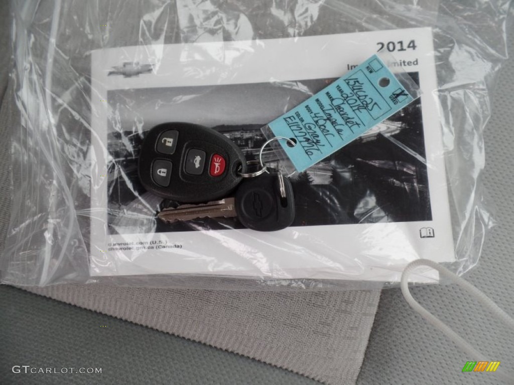 2014 Impala Limited LS - Ashen Gray Metallic / Gray photo #15