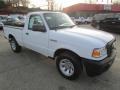 Oxford White 2009 Ford Ranger XL Regular Cab Exterior