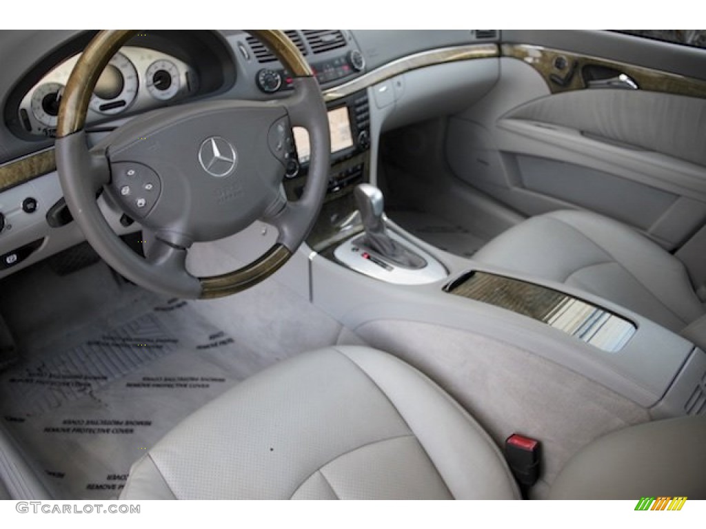 2006 E 350 Sedan - Platinum Blue Metallic / Ash photo #11