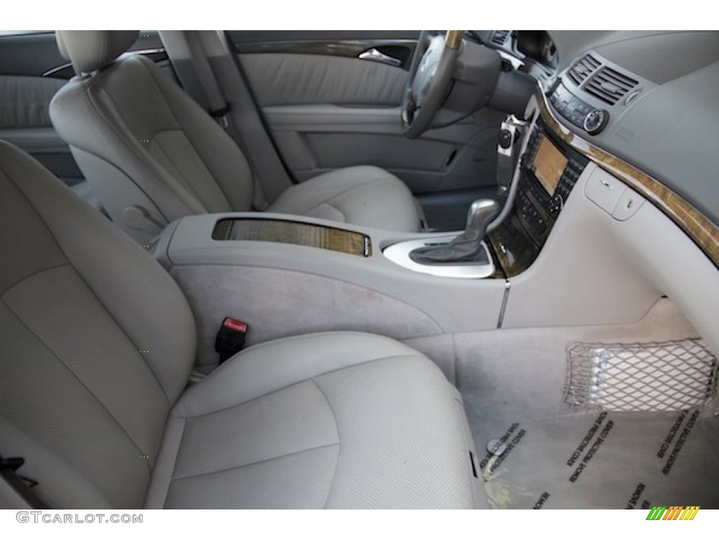 2006 E 350 Sedan - Platinum Blue Metallic / Ash photo #18