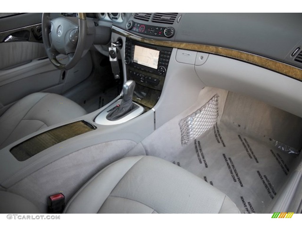 2006 E 350 Sedan - Platinum Blue Metallic / Ash photo #19