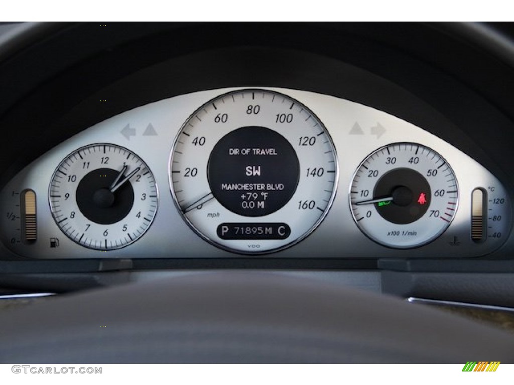 2006 E 350 Sedan - Platinum Blue Metallic / Ash photo #23