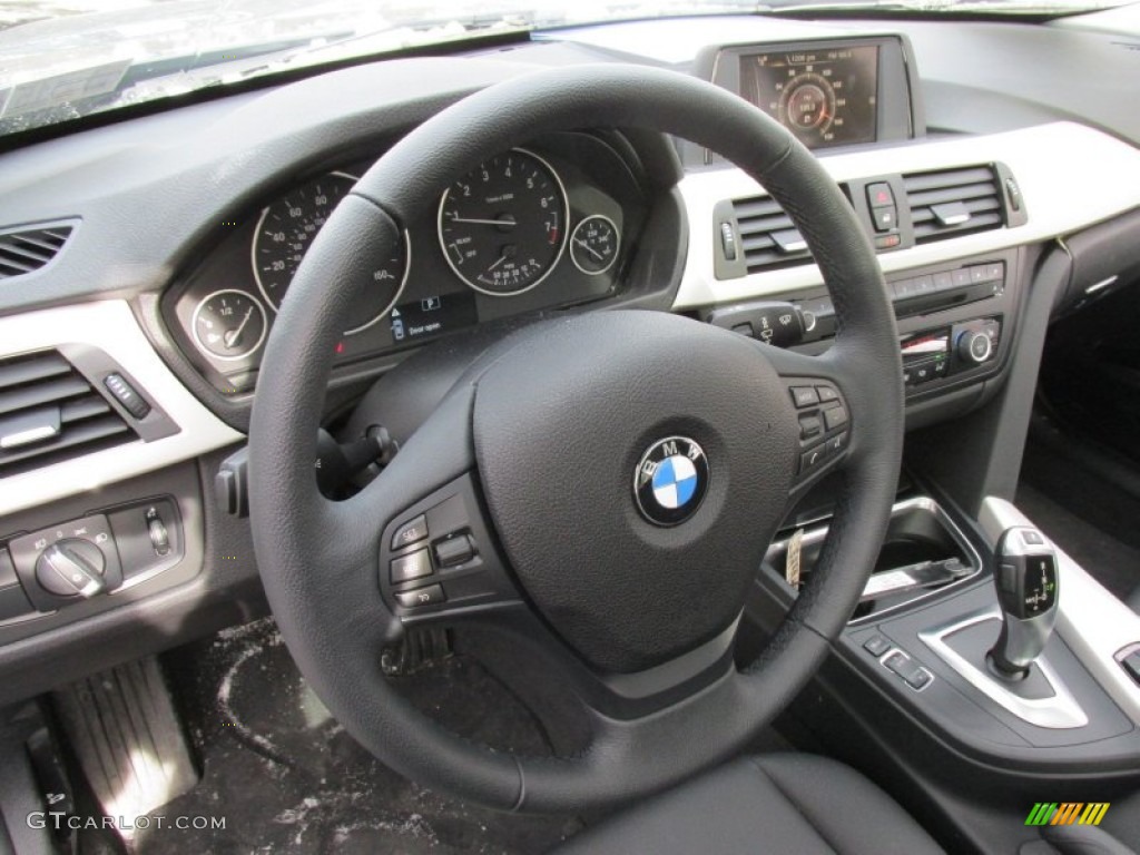 2015 3 Series 320i xDrive Sedan - Mineral Grey Metallic / Black photo #14