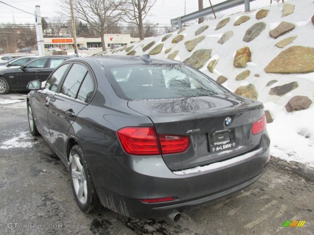 2015 3 Series 320i xDrive Sedan - Mineral Grey Metallic / Black photo #3