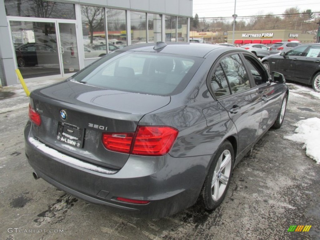2015 3 Series 320i xDrive Sedan - Mineral Grey Metallic / Black photo #5