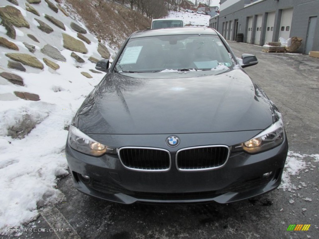 2015 3 Series 320i xDrive Sedan - Mineral Grey Metallic / Black photo #8