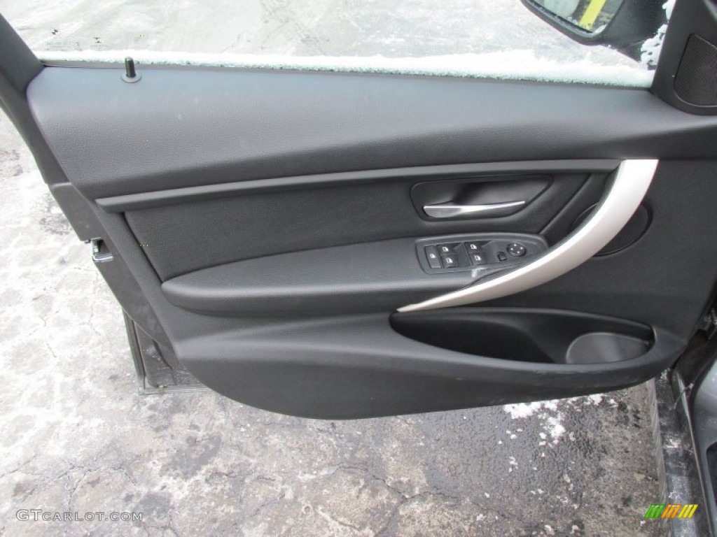 2015 3 Series 320i xDrive Sedan - Mineral Grey Metallic / Black photo #10