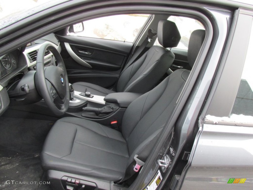 2015 3 Series 320i xDrive Sedan - Mineral Grey Metallic / Black photo #12
