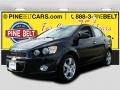Black Granite Metallic 2014 Chevrolet Sonic LTZ Sedan