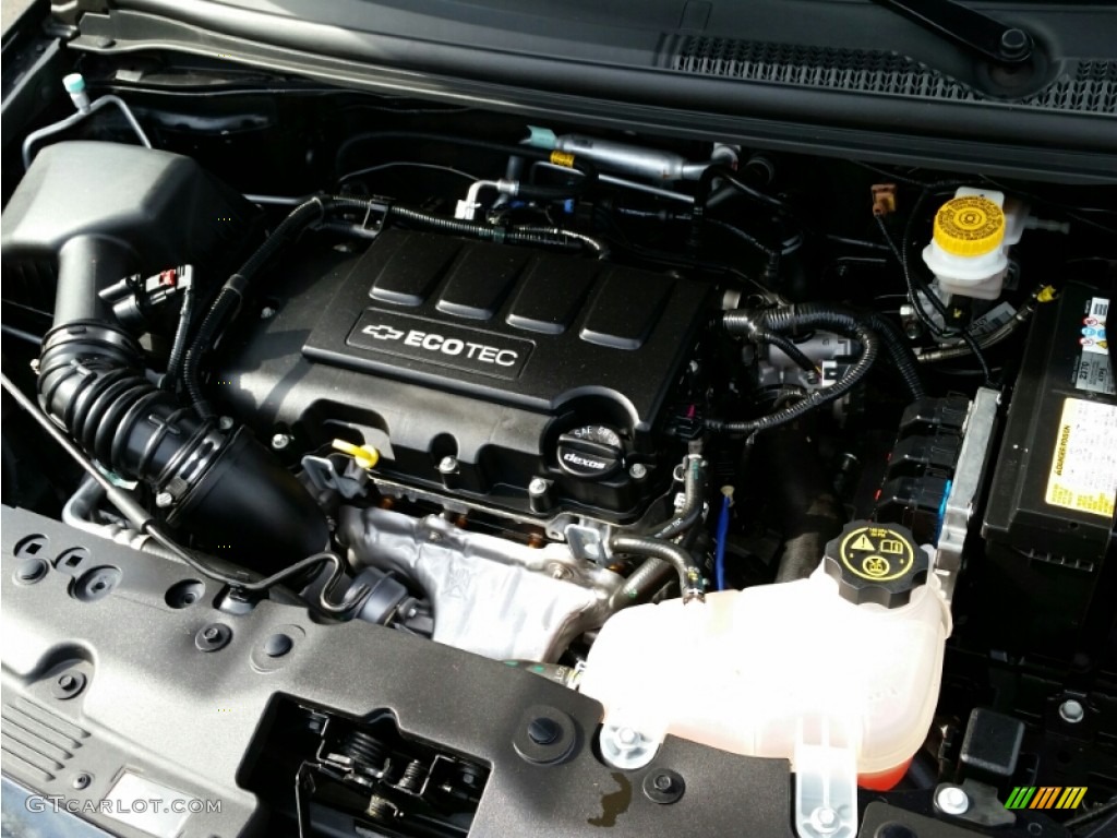 2014 Chevrolet Sonic LTZ Sedan 1.4 Liter Turbocharged DOHC 16-Valve ECOTEC 4 Cylinder Engine Photo #101349099