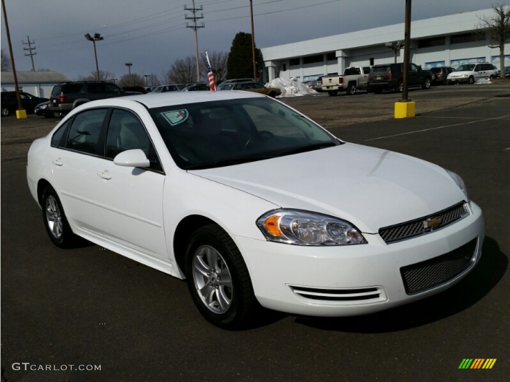 2012 Impala LS - Summit White / Gray photo #2