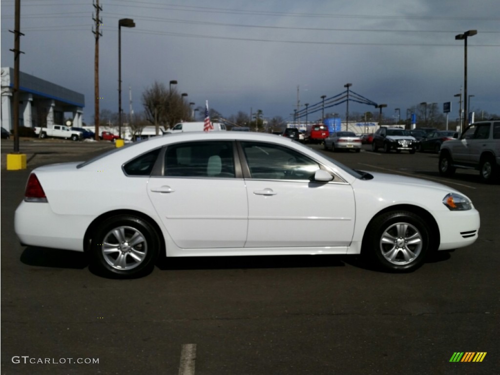 2012 Impala LS - Summit White / Gray photo #5