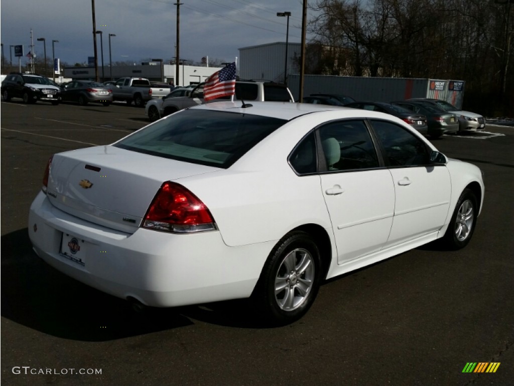 2012 Impala LS - Summit White / Gray photo #7