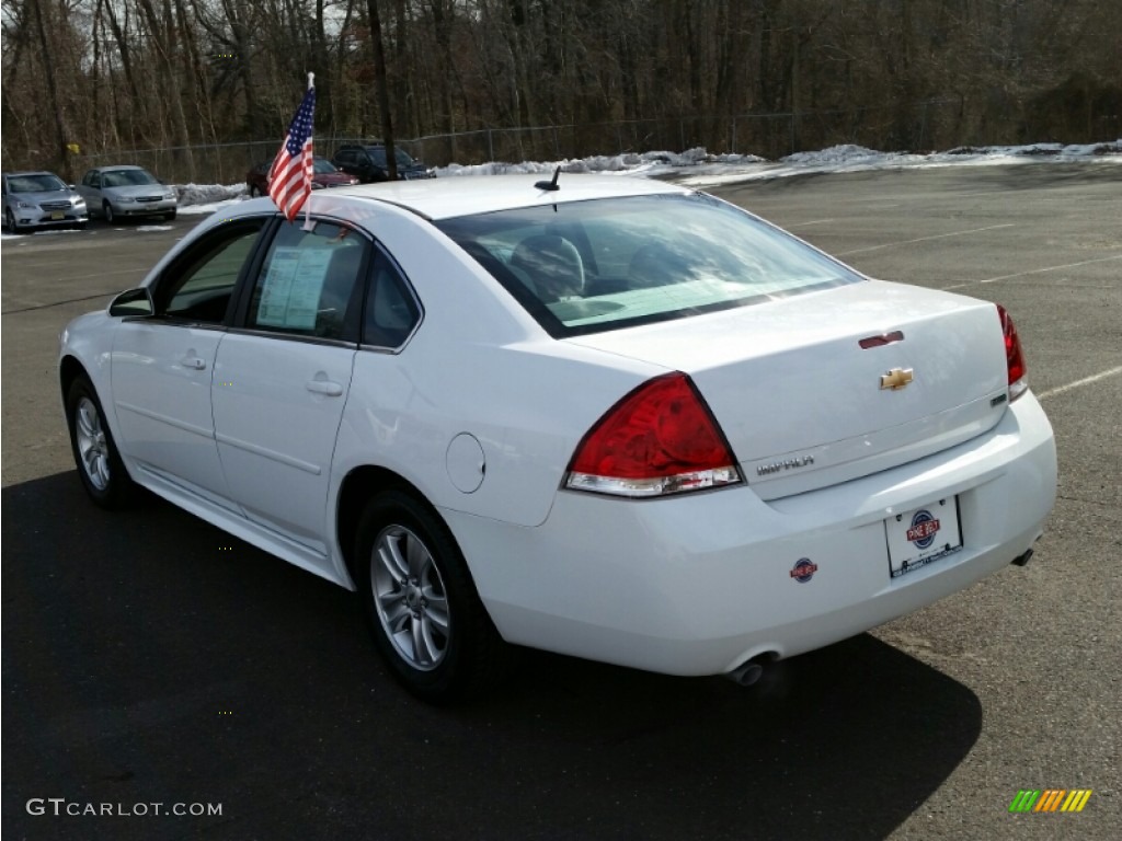 2012 Impala LS - Summit White / Gray photo #9