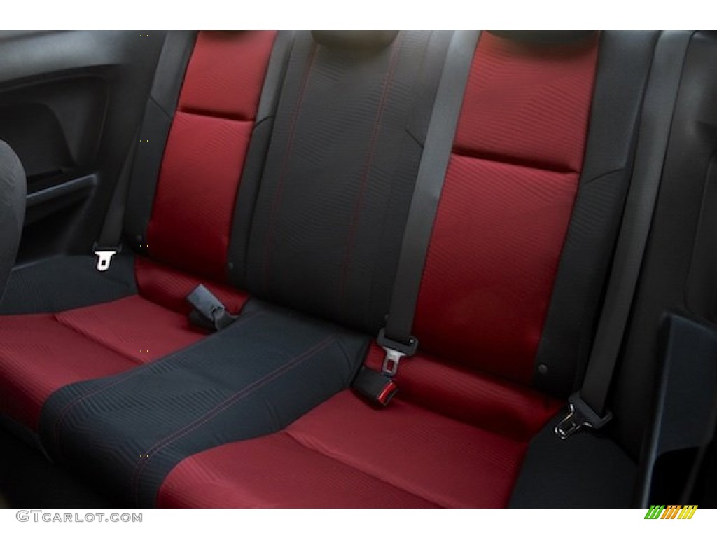 2015 Honda Civic Si Coupe Rear Seat Photos