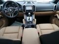 Black/Luxor Beige Dashboard Photo for 2015 Porsche Cayenne #101350102