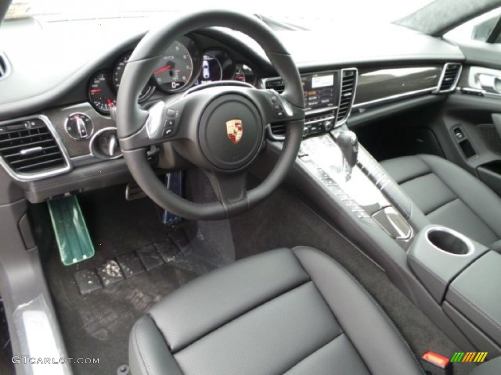 Black Interior 2015 Porsche Panamera GTS Photo #101350509