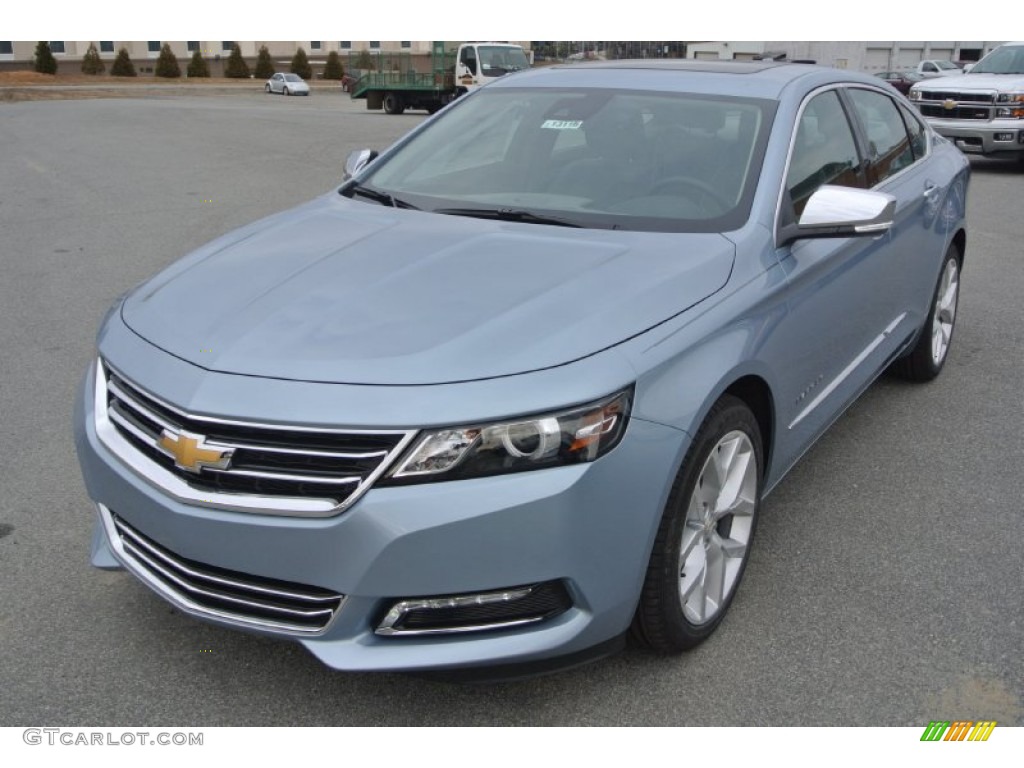2015 Impala LTZ - Silver Topaz Metallic / Jet Black/Dark Titanium photo #2