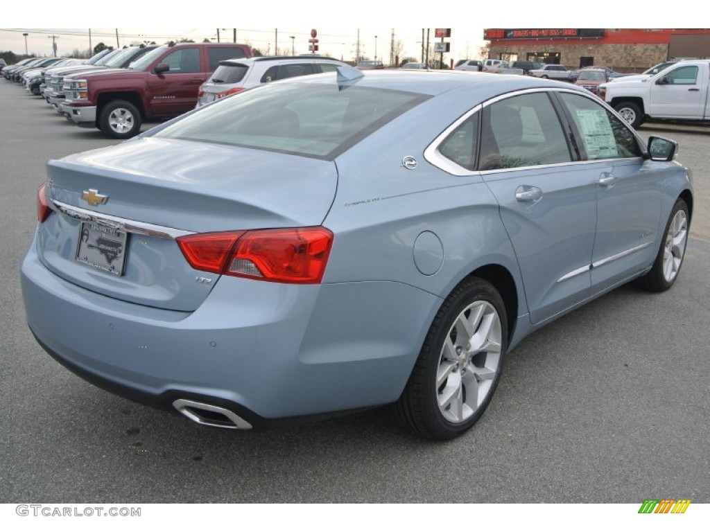 2015 Impala LTZ - Silver Topaz Metallic / Jet Black/Dark Titanium photo #5