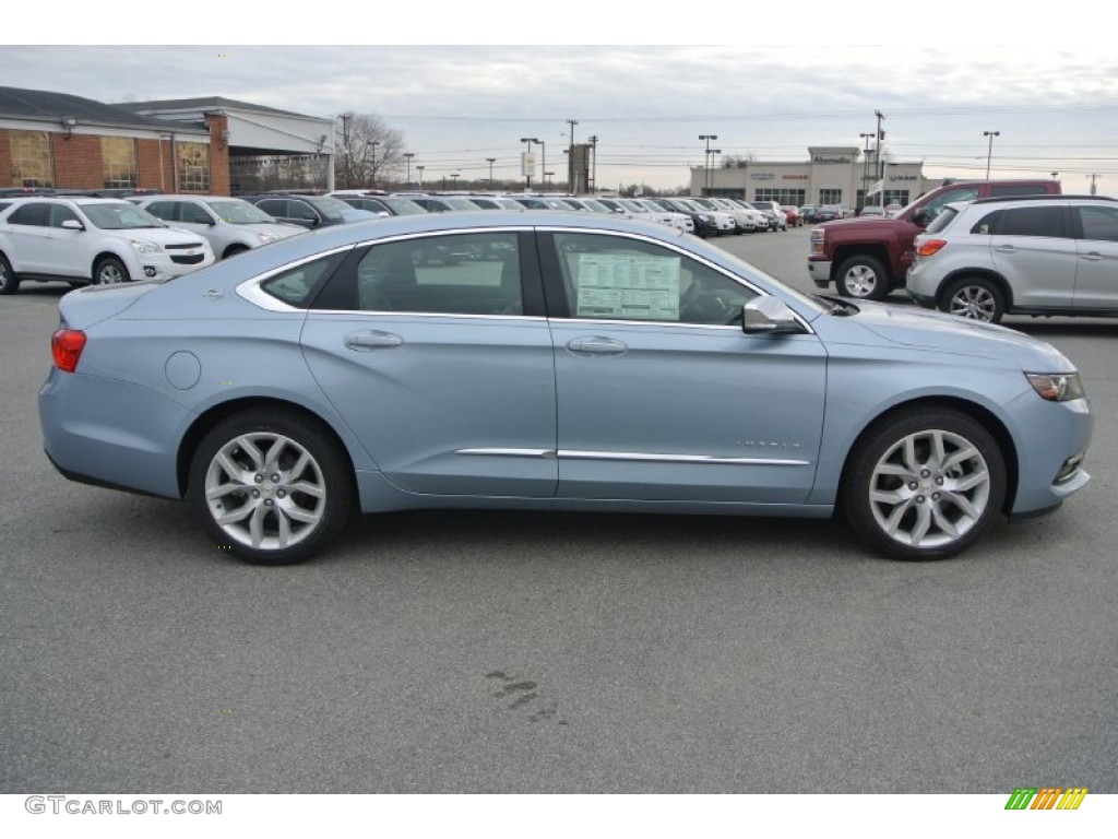2015 Impala LTZ - Silver Topaz Metallic / Jet Black/Dark Titanium photo #6
