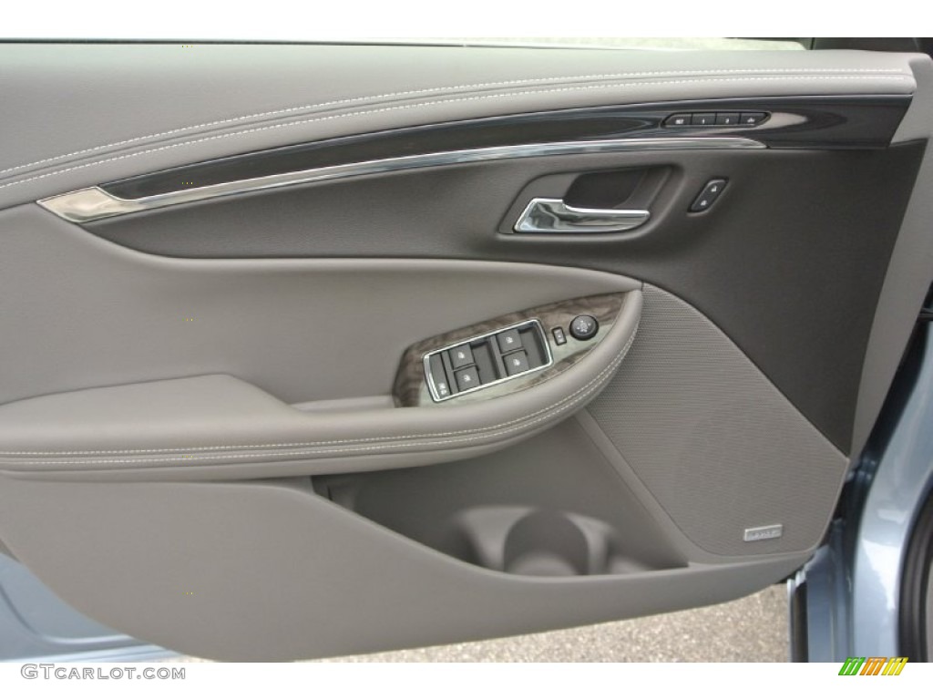 2015 Impala LTZ - Silver Topaz Metallic / Jet Black/Dark Titanium photo #9