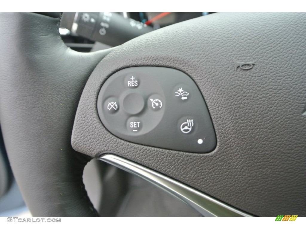 2015 Impala LTZ - Silver Topaz Metallic / Jet Black/Dark Titanium photo #14