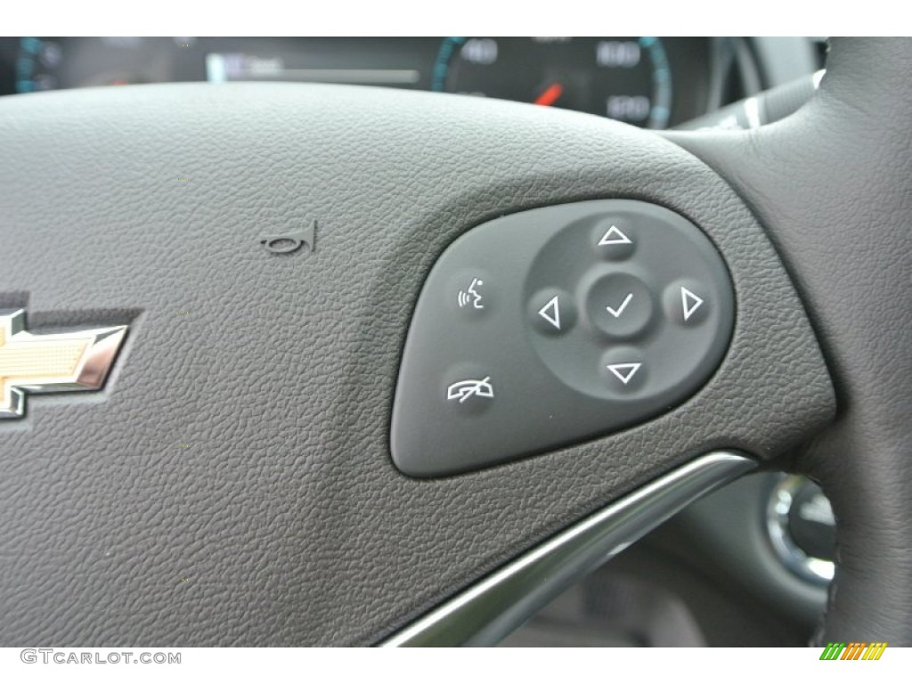 2015 Impala LTZ - Silver Topaz Metallic / Jet Black/Dark Titanium photo #15