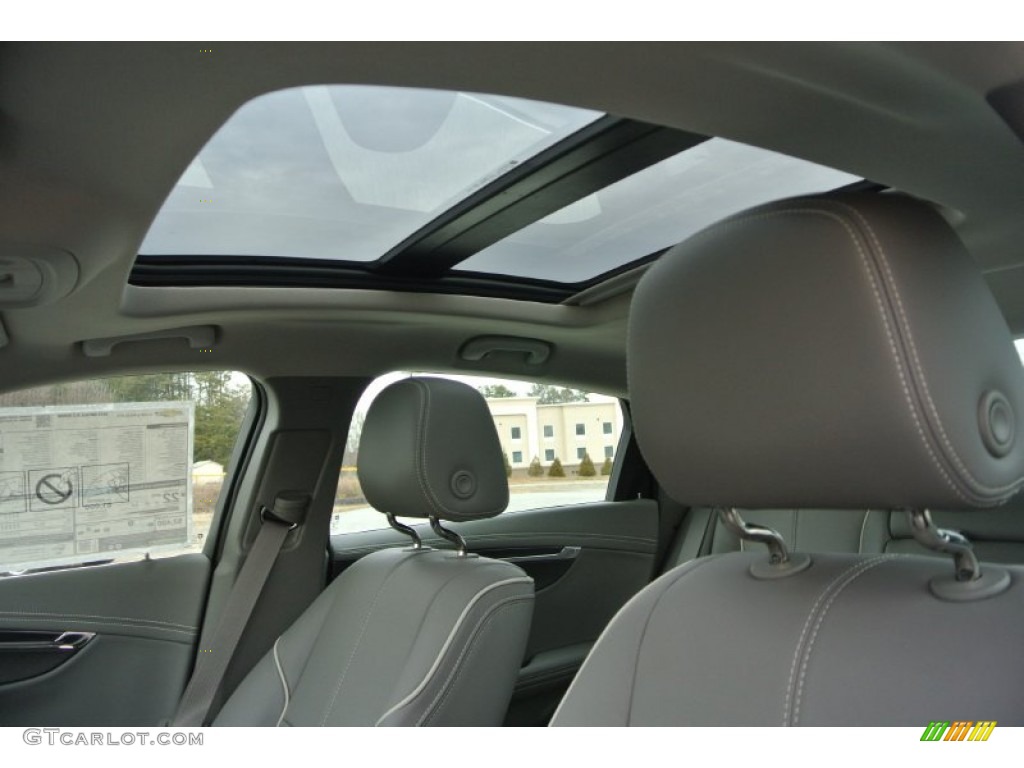 2015 Impala LTZ - Silver Topaz Metallic / Jet Black/Dark Titanium photo #16