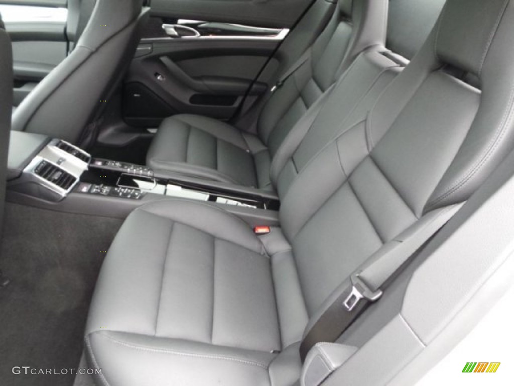 Black Interior 2015 Porsche Panamera S Photo #101351505