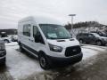 Oxford White 2015 Ford Transit Van 350 HR Long Exterior