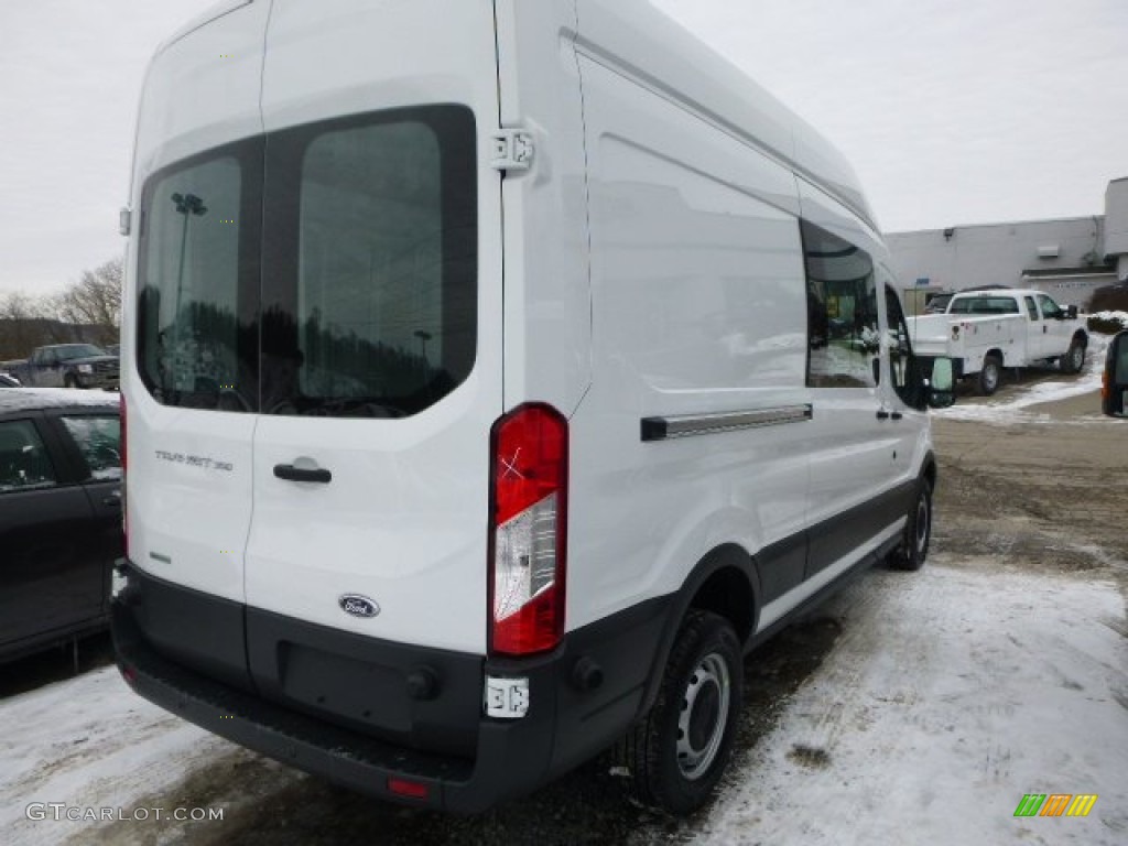 Oxford White 2015 Ford Transit Van 350 HR Long Exterior Photo #101352174