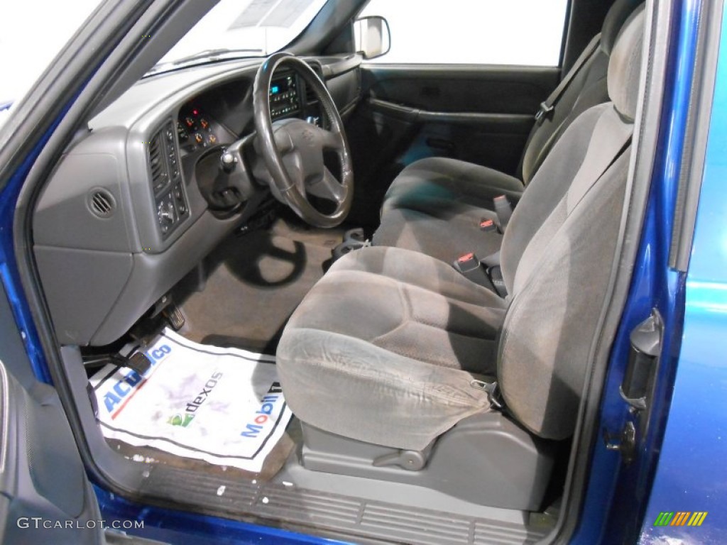 2003 Silverado 1500 LS Extended Cab 4x4 - Arrival Blue Metallic / Dark Charcoal photo #8